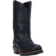 thumbnail image 2 of Dan Post Men's Albuquerque Waterproof Pull-On Work Boot Soft Toe Black 7 D(M) US, 2 of 5