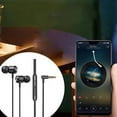 thumbnail image 3 of Type-C Wired Earphones - Metal Construction, In-line Controls - for Gaming/Sports, High-Quality Sound, Lightweight, Secure Fit, 3 of 6
