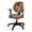 Camo Hunting Forest Deer American Flag, variant on SCRAWLGOD Camo Hunting Forest Owl 2 Pieces Comfy Seat Covers for Office Chairs Easy to Install Scratch Resistant Swivel Chair Cover Protective High Back Chair Slipcover