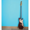 thumbnail image 3 of Ambesonne Guitar Duvet Cover Sets, Rock Band Instrument Photo, 2-Twin, Aqua Umber, 3 of 4