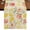 Beige, variant on Summer Fruit Burlap Cotton Table Runner 13x72 Inches Long, Spring Botanical Lemon Peach Farmhouse Table Runners, Outdoor Dining Tablecloths Decor for Baby Shower/Party/Wedding