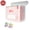Clear, variant on 25- Pocket Expanding File Folders for Paper Receipts, Bills&Taxes Organizer, Letter/A4 Size Document Holder for School, Office, Home with Colorful tabs- Transparent
