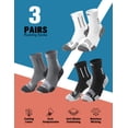 thumbnail image 4 of Calcetines deportivos de compresión TENYSAF para hombre y mujer, 4 of 6