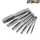 thumbnail image 5 of STONEGO-taladro de mano cónico de acero, 5 piezas/7 piezas, punta en espiral, rosca de tornillo estriado recto, M3/M4/M5/M6/M8/M10/M12, 5 of 5