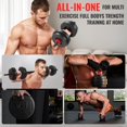 thumbnail image 3 of Set de mancuernas ajustables Fitvids 4 en 1 de 40 lb, 3 of 7