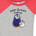 thumbnail image 4 of Inktastic Happy Birthday, Nana Cute Penguins Boys or Girls Baby Bodysuit, 4 of 5