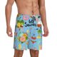 thumbnail image 2 of Fotbe Hello Summer Pantalones Cortos de Pijama para Hombre, Ropa de Dormir, Pantalones de Pijama Cortos para Hombre-Large, 2 of 6
