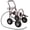 Bronze, variant on Rolling Detailing Cart with Seat, 300lbs Capacity Utility Cart for Car, Truck, RV, Garden, Garage, Black Steel