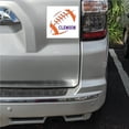 thumbnail image 2 of DistinctInk Custom Bumper Sticker - 8" x 8" Decorative Decal - White Background - Clemson Football - Orange, Regalia Purple, 2 of 2