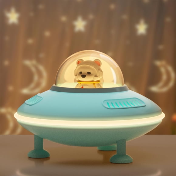 Altavoz Bluetooth Baolira ZS-01 con luz nocturna azul