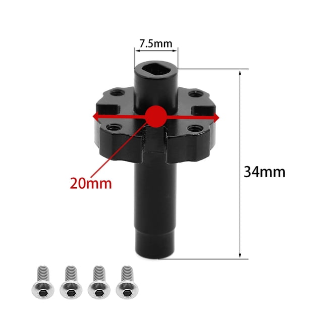 Piezas de Acero Cierre Differencial Diff Locker Golle Reemplazo para Traxxas TRX4 TRX6 1/10 Acesorios de piezas de actualización de Automóviles de control remoto transporte