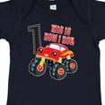 thumbnail image 4 of Inktastic Monster Truck How I Roll 1st Birthday Boys Baby Bodysuit, 4 of 5