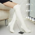 thumbnail image 5 of Miluxas Women's Thigh High Boots Over The Knee Heels Long Pointed Toe Boots, 5 of 9