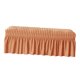 thumbnail image 4 of Funda de banco Funda de silla larga Elástica Suave a prueba de polvo Protector de asiento de banco Naranja, 4 of 9