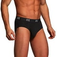 thumbnail image 2 of CYZ Men's 3-PK Cotton Stretch Hip Briefs, 2 of 2
