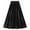 Black, variant on DuoJiaJ Summer High Waist Glossy Pleated Midi Skirt Slimming Flowy Long Skirt With Shiny Finish For Casual And Dressy Occasions A Line Skirts Women Red One Size