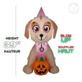 thumbnail image 2 of Paw Patrol Halloween Inflatable Skye with Jack-O'-Lantern, 2 of 3