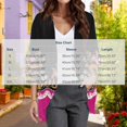 thumbnail image 3 of Noric Women's Floral Print Chiffon Cardigan Casual 3/4 Sleeve Open Front Loose Fit Lightweight Daily Layering Cover Up, 3 of 5