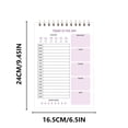 thumbnail image 2 of RKSTN a notebook Plan Notebook Daily Plans Student Vocabulary Notebook High Tearablenotebook school supplies, 2 of 6