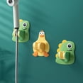 thumbnail image 4 of sdhkgrrt 2Pcs Wall Mounted Shower Bracket, Heavy Duty Suction Cup Shower Head Holder for Bathroom, Adjustable Angle Sprayer Mount with Strong Hooks, Universal Shower Caddy for Shower Wall Tile Glass, 4 of 5