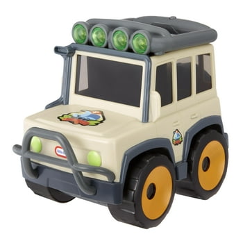 Little Tikes Big Adventures Safari SUV STEM Toy Vehicle with Binoculars, Flashlight, and Compass for Girls, Boys, Kids Ages 3+