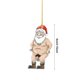 thumbnail image 3 of Adorno De Campana Con El Trasero De Papá Noel 2025 Adorno Navideño Divertido, 3 of 5