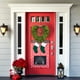 thumbnail image 5 of Corona Navideña de Invierno para Puerta de Entrada, 50 Cm, Guirnalda de Pino Verde Artificial | Decoración Navideña Grande para Interiores y Exteriores | Plástico Ligero y Duradero, Ideal para Decora, 5 of 6