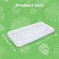 thumbnail image 6 of Joyfy 3 Packs Inflatable Pool Bars Cooler, Inflatable Cooler Ice Buffet Salad Serving Trays with Drain Plug for Indoor Outdoor Summer Pool Beach Luau Party, 6 of 8