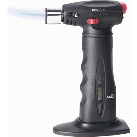 BonJour Chef's Torch with Fuel Gauge, Black - Walmart.com
