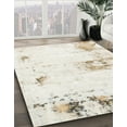 thumbnail image 2 of Ahgly Company Indoor Rectangle Abstract White Chocolate Beige Abstract Area Rugs, 8' x 10', 2 of 6