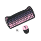 thumbnail image 1 of Kit Teclado Y Mouse Mofii Miaomeng Inalámbrico Usb Malubero Rosa, Negro, 1 of 5
