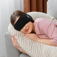 thumbnail image 4 of Orejeras con cancelación de ruido para dormir para hombres y mujeres, cómodas orejeras insonorizadas, diadema suave con protector para los ojos para dormir, estudiar y relajarse., 4 of 7