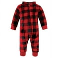 thumbnail image 4 of Hudson Baby Unisex Toddler Plush Jumpsuits, Moose Zipper, 3T, 4 of 4