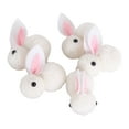 thumbnail image 2 of Cheers 5 Pcs Rabbit Doll Comfortable Touch High Simulation Plush Lovely Easter Bunny Toy Craft for Home, 2 of 2