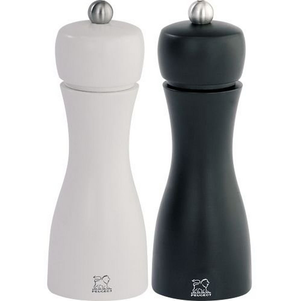 Peugeot Tahiti duo black & white Salt and Pepper Mill (6 Inch