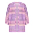 thumbnail image 4 of Cardigan Ajouré pour Femmes - Haut Tricoté Décontracté à la Mode, 4 of 8