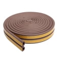 thumbnail image 1 of 2x Tira de sellado de puerta larga de 5 m, tira de sellado de espuma de goma autoadhesiva anticolisión para ventanas, tira de sellado impermeable para Sunnimix Tira de sellado de exclusión de puerta, 1 of 7