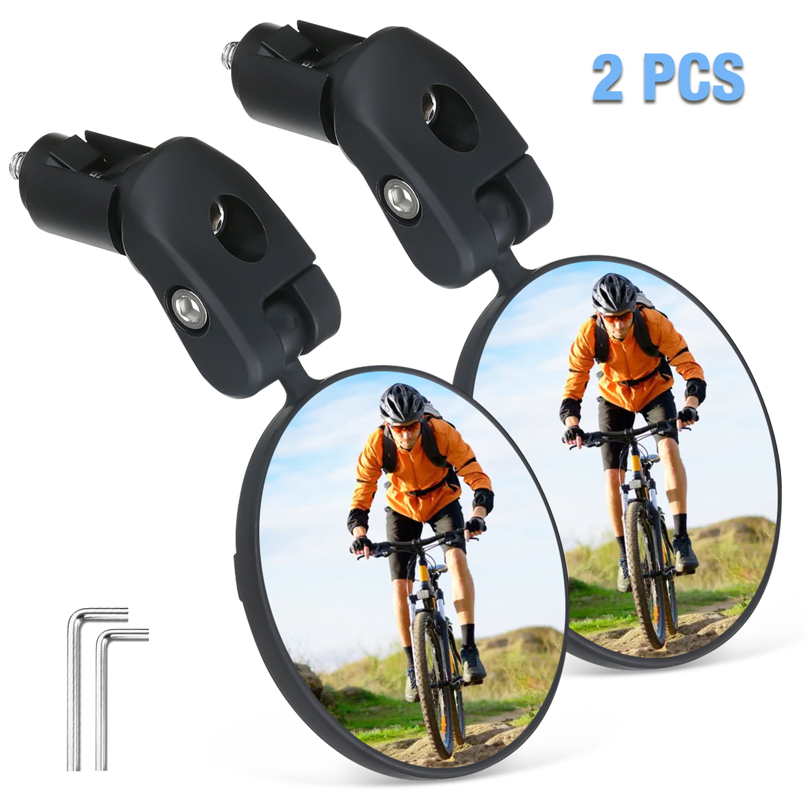 Details about   Bike Rear Mirror Mountain Road Mirrors Cycling Cycle Safety Gear Rearview 