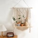thumbnail image 3 of Tapicería de pared de madera de deriva natural tejida de estilo bohemio para la decoración de la sala de estar del dormitorio, 3 of 4