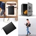 thumbnail image 4 of File Pouch,Resistant Document File Fire And Water Money Fire And With Zipper A4 Water Resistant Document And Water Resistant Zipper A4 File Pouch With Zipper Document File Pouch Ziem Valuables, 4 of 7
