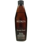 Redken Smooth Down Anti-Frizz Smoothing Shampoo (10.1 fl Oz) - For Very Dry or Unruly Hair - Macadamia Oil