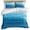 Blue, variant on Sky Blue Ombre Bedding 3 Piece Duvet Cover Set Full Size, Modern Abstract Art Ocean Oil Painting Soft Microfiber Comforter Cover with Zipper Closure & Pillowcases, Wrinkle & FadeResistant Quilt Cover
