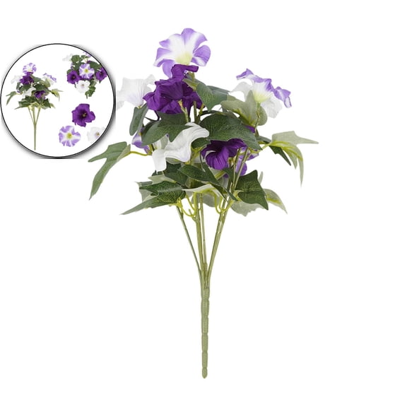 Silk Flowers with Stems, Artificial Flowers, Long Stem Artificial Flowers for Home Wedding Centerpiece Table Decorations