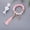A, variant on Hangs Silicone Beaded Wristlet Key Ring with Leather Tassel Beaded Keychain for Women Stylish Accessory for Everyday Use