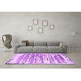 thumbnail image 3 of Ahgly Company Indoor Rectangle Oriental Purple Industrial Area Rugs, 7' x 9', 3 of 4
