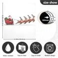 thumbnail image 3 of IAUYY Magnetic decorative sticker - 23x26 Inch PVC Refrigerator Decorative Cover, Removable DIY Art for Kitchen Appliances The Sled Pulled by The Reindeer, 3 of 6