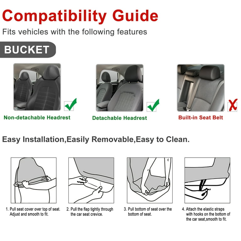 Learn about 160+ imagen how to install car seat covers with hooks In