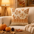 thumbnail image 6 of LEFXSMR Fall Decor Pillow Covers 18x18 Inch Halloween Decorations Indoor Throw Pillow Covers Cushion Case for Home Sofa Couch Bed Chair, 6 of 7