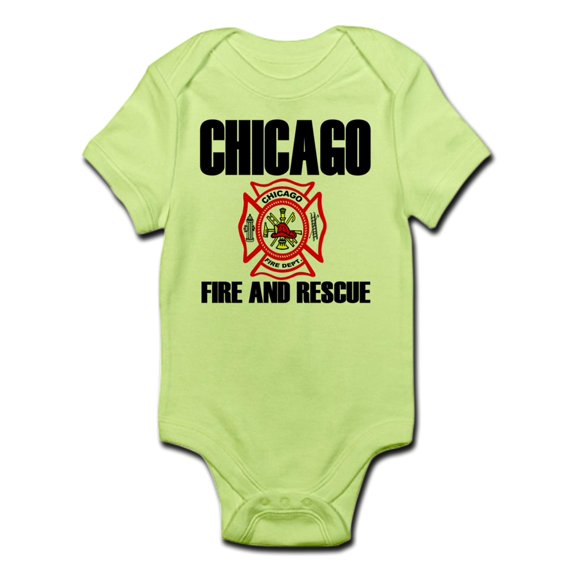 CafePress - Chicago Fire Department Infant Bodysuit - Baby Light Bodysuit