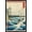 Black Framed Version, variant on Hiroshige - The Sea at Satta Wall Poster, 22.375" x 34"